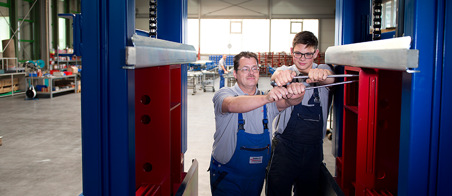 Palettenfördertechnik von Binder bei Stuttgart